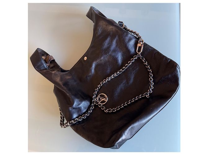 Louis Vuitton Cadena larga logo LV Negro Monograma - vista 11