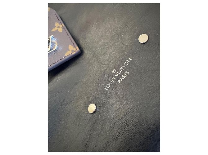 Louis Vuitton Cadena larga logo LV Negro Monograma - vista 2