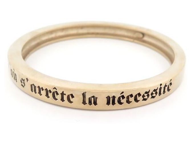 BRACCIALE CHANEL COCO JONC IL LUSSO È UNA NECESSITÀ BRACCIALETTO DORATO D'oro - vista 3