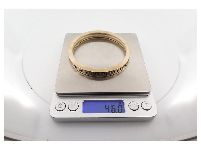 BRACCIALE CHANEL COCO JONC IL LUSSO È UNA NECESSITÀ BRACCIALETTO DORATO D'oro - vista 7