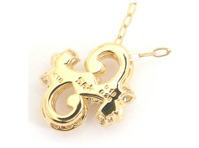 Autre Marque Collana in diamante Namakwa in oro giallo K18 D0.56ct - vista 4