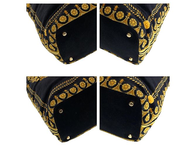 Bolso hobo de algodón Medusa de Versace - vista 3