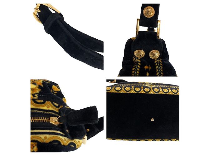 Bolso hobo de algodón Medusa de Versace - vista 5