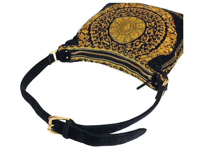 Bolso hobo de algodón Medusa de Versace - vista 6