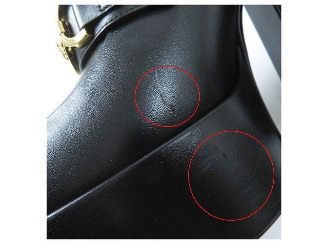 Zapatos de tacón plataforma de cuero metálico Medusa de Versace - vista 10