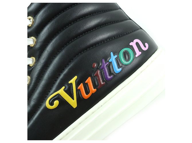 Sneakers alte con logo multicolore Stellar di Louis Vuitton - vista 8