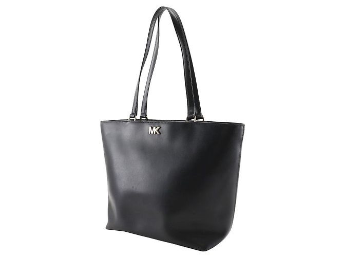 Michael Kors Leder Tote Bag Schwarz - Ansicht 2