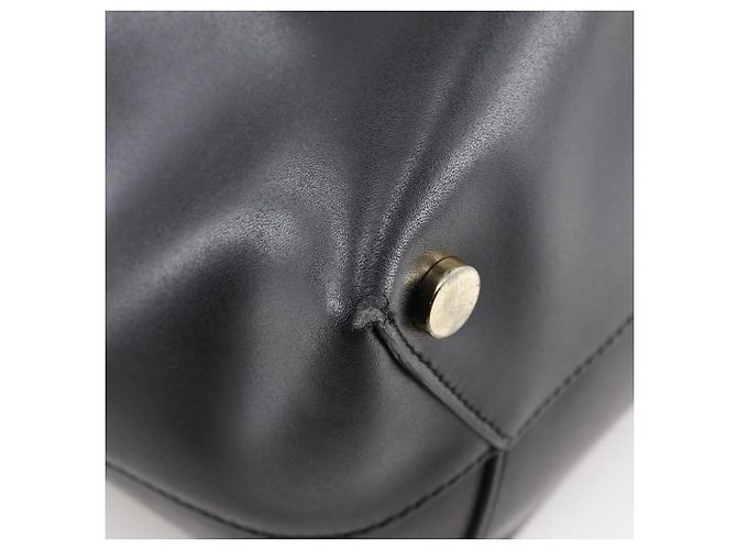 Michael Kors Leder Tote Bag Schwarz - Ansicht 4