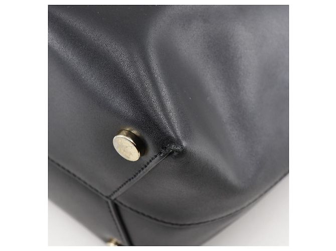 Michael Kors Leder Tote Bag Schwarz - Ansicht 5