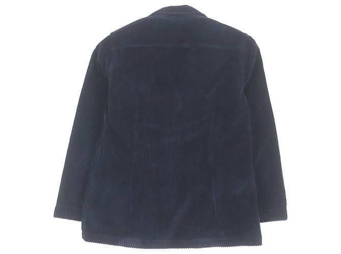 Autre Marque Chaqueta a medida de pana de algodón LARDINI azul marino M - vista 4