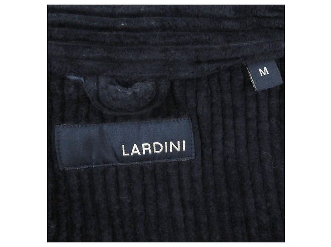 Autre Marque Chaqueta a medida de pana de algodón LARDINI azul marino M - vista 6