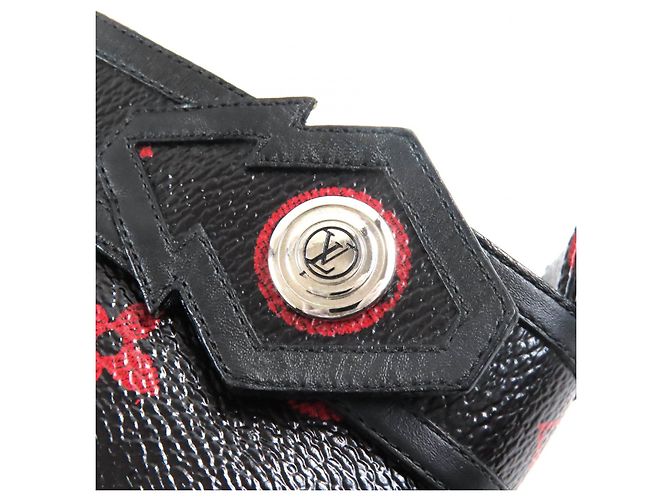 Botas de tacón de tobillo Monogram Rouge Flower Louis Vuitton - vista 9