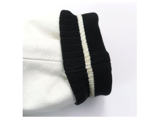 Jaqueta Varsity de couro Givenchy BM00QR611V - vista 12