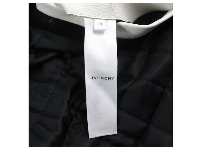 Jaqueta Varsity de couro Givenchy BM00QR611V - vista 9