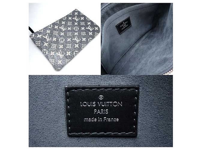 Sac tote Louis Vuitton Neverfull MM M21465 Noir - vue 9
