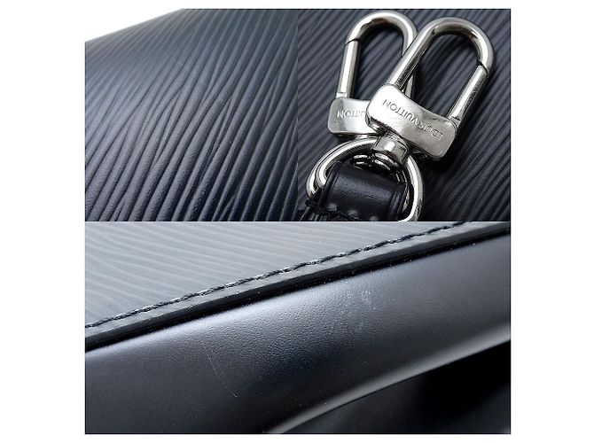 Sac à main Louis Vuitton Epi Cluny MINI M58925 Noir - vue 3