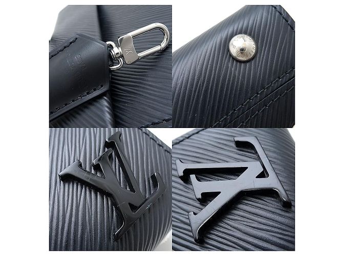 Sac à main Louis Vuitton Epi Cluny MINI M58925 Noir - vue 4