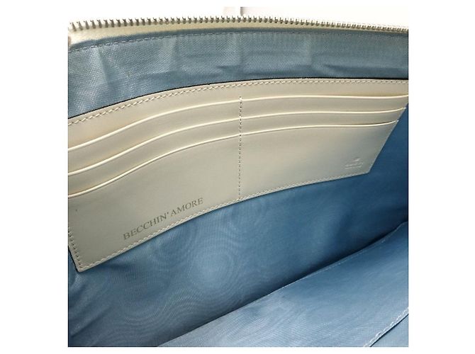 Clutch in pelle Gucci 510489 D'oro - vista 4