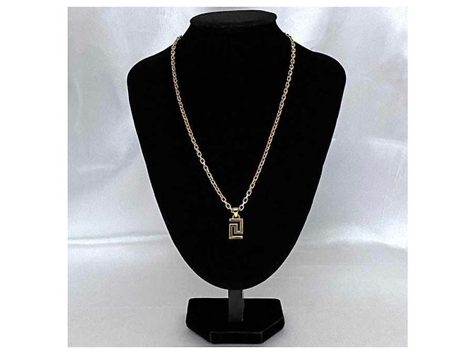Collana placcata in oro Versace - vista 5