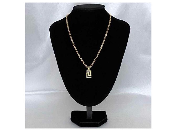 Collana placcata in oro Versace - vista 6
