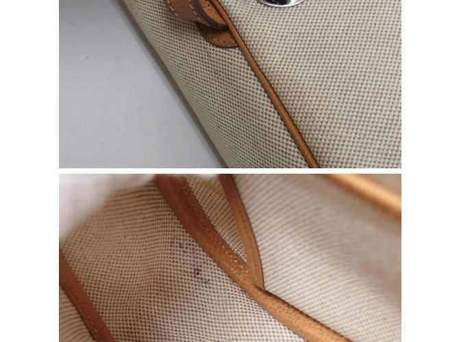 Borsa a spalla Vacheriese PM Colorado di Hermès Beige - vista 8
