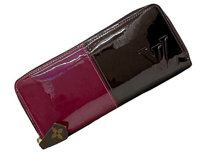 Monedero Louis Vuitton en Amarante y Burdeos Castaño - vista 2