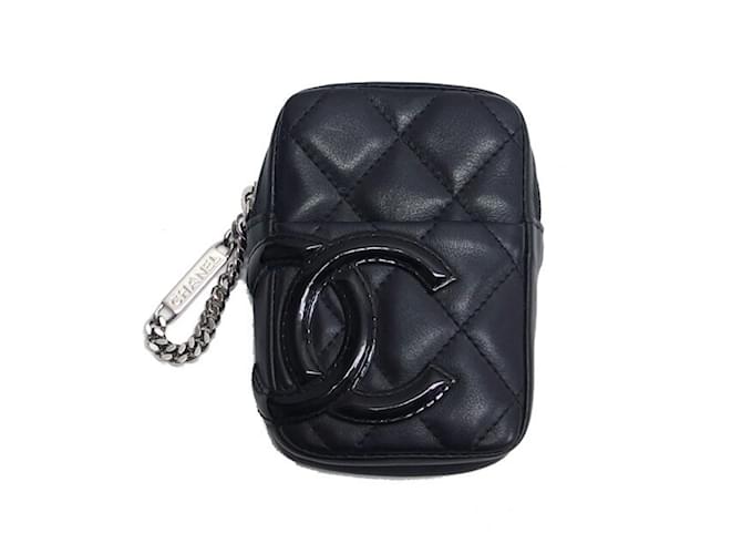 Cambon Étui à cigarettes Matelassé Chanel Noir - vue 2