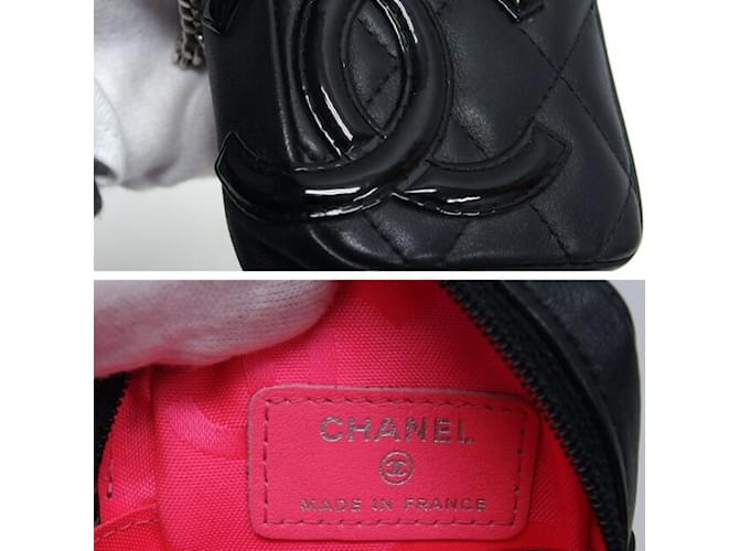 Cambon Étui à cigarettes Matelassé Chanel Noir - vue 6