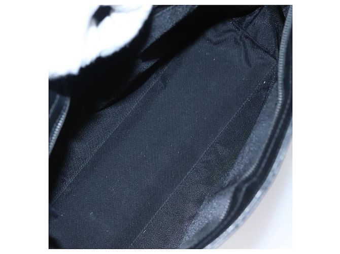 Bolso de mano de lona GG Gucci negro 33890 Auth ep7056 - vista 15