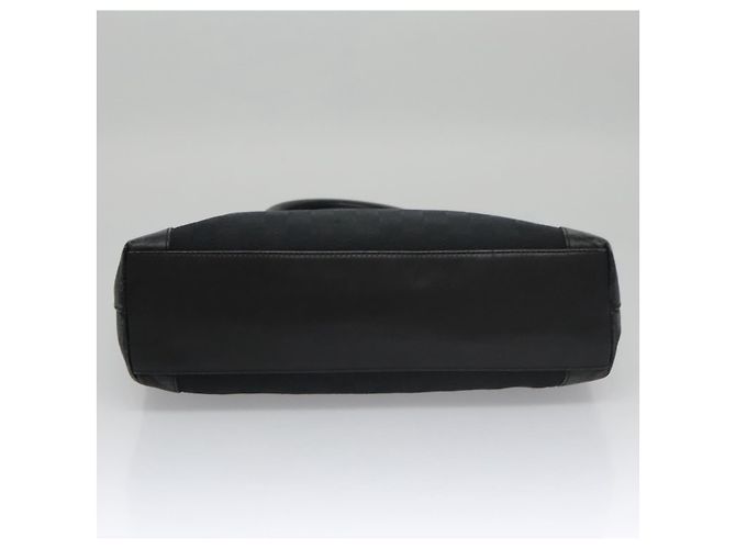 Bolso de mano de lona GG Gucci negro 33890 Auth ep7056 - vista 9