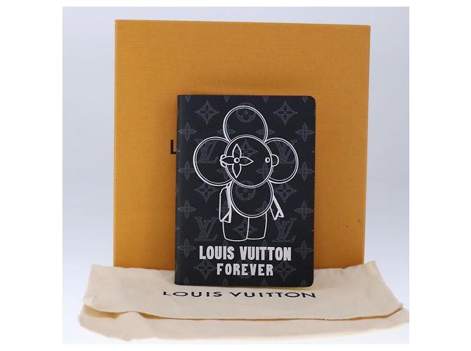 LOUIS VUITTON Notizbuch Monogram Eclipse Vivienne Schwarz GI0285 LV Auth 106169 - Ansicht 12