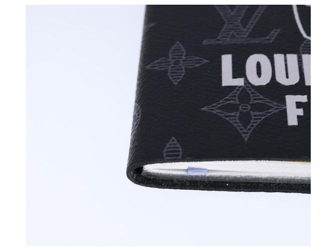 LOUIS VUITTON Notizbuch Monogram Eclipse Vivienne Schwarz GI0285 LV Auth 106169 - Ansicht 14
