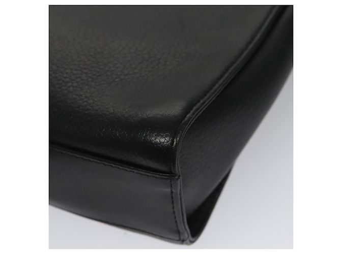 Autre Marque Borsa a Spalla Burberrys in Pelle Nera Auth yk16288 Nero - vista 15