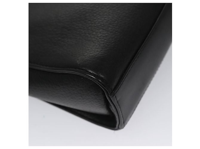 Autre Marque Borsa a Spalla Burberrys in Pelle Nera Auth yk16288 Nero - vista 16