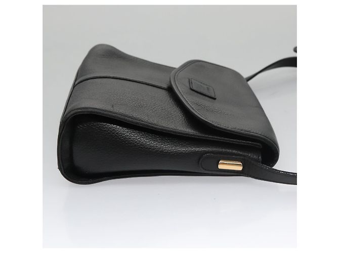 Autre Marque Borsa a Spalla Burberrys in Pelle Nera Auth yk16288 Nero - vista 3