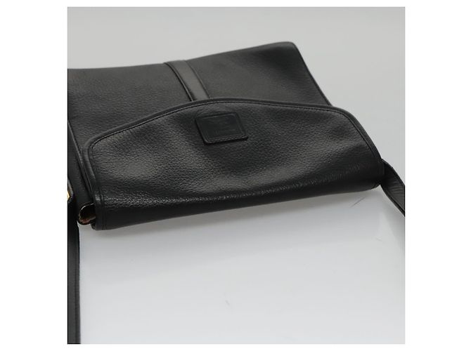 Autre Marque Borsa a Spalla Burberrys in Pelle Nera Auth yk16288 Nero - vista 6