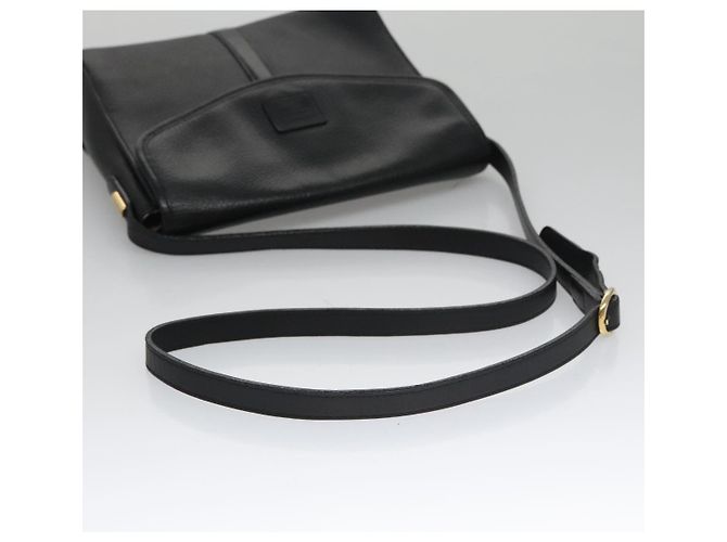 Autre Marque Borsa a Spalla Burberrys in Pelle Nera Auth yk16288 Nero - vista 7