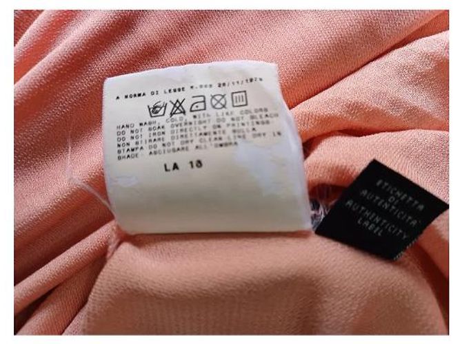 Wunderschönes Midi-Längen Cocktailkleid Versace Jeans Couture Größe S Koralle - Ansicht 11