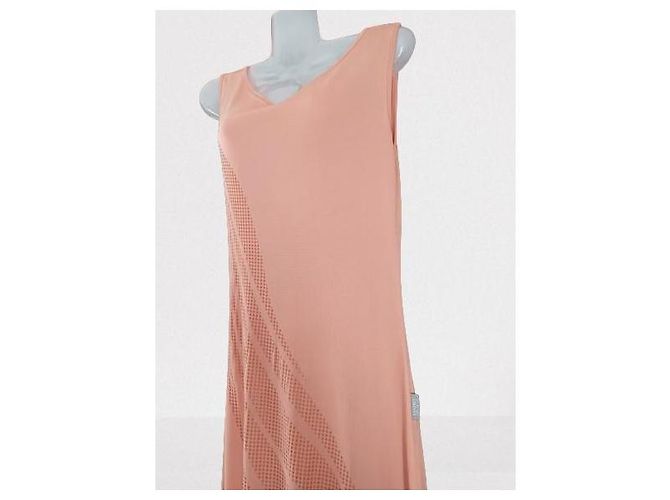 Wunderschönes Midi-Längen Cocktailkleid Versace Jeans Couture Größe S Koralle - Ansicht 15