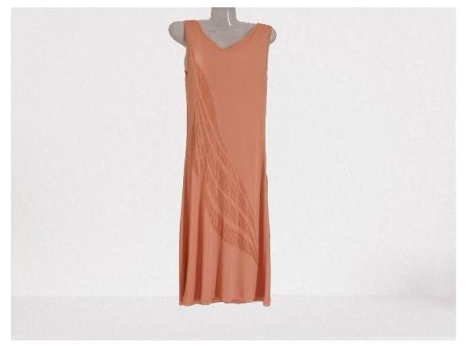 Wunderschönes Midi-Längen Cocktailkleid Versace Jeans Couture Größe S Koralle - Ansicht 18