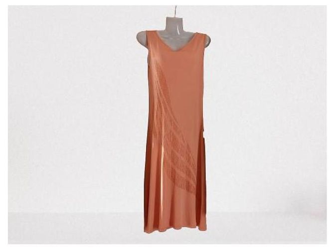 Wunderschönes Midi-Längen Cocktailkleid Versace Jeans Couture Größe S Koralle - Ansicht 20