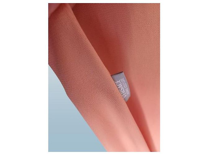 Wunderschönes Midi-Längen Cocktailkleid Versace Jeans Couture Größe S Koralle - Ansicht 4
