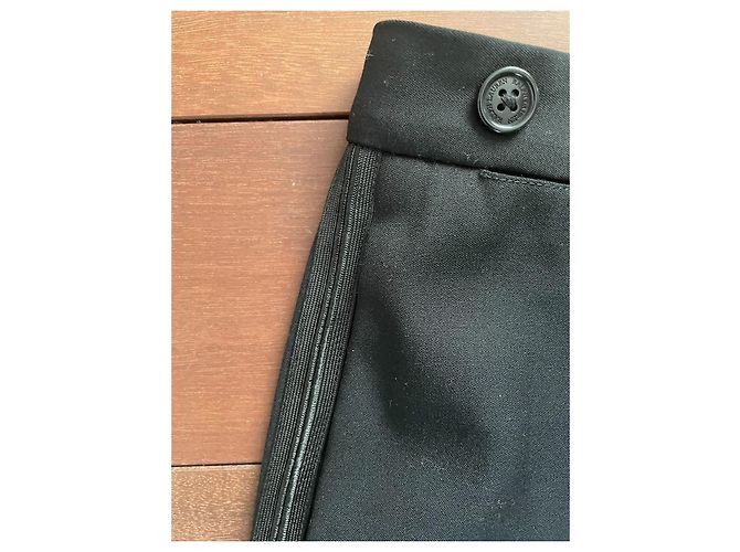 Ralph Lauren Pantalones anchos con detalles de esmoquin Negro - vista 2
