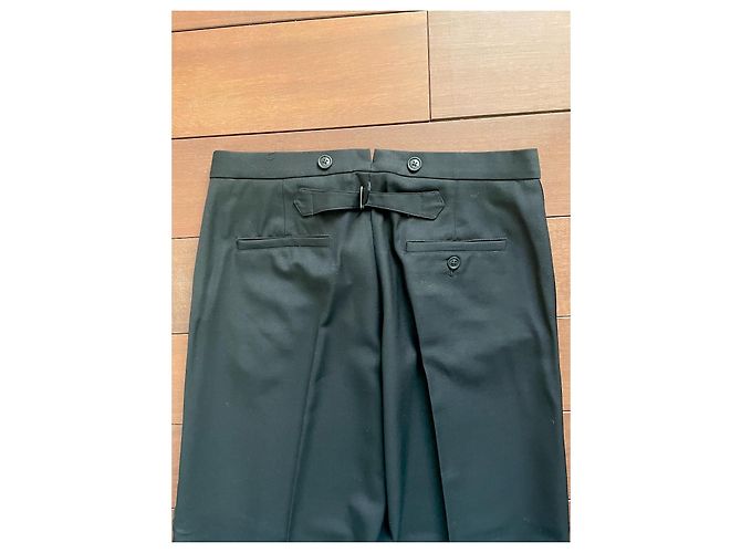 Ralph Lauren Pantalones anchos con detalles de esmoquin Negro - vista 5