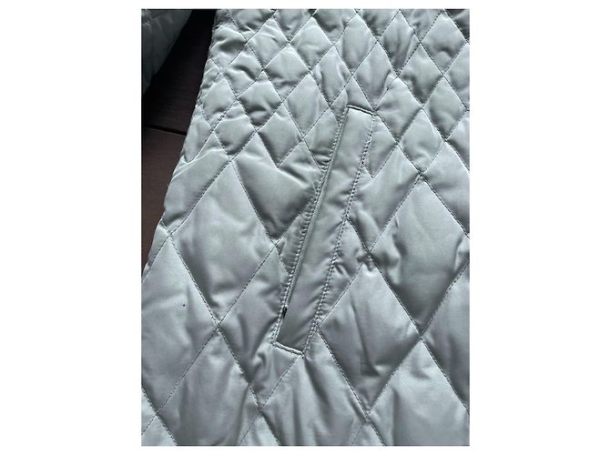 Autre Marque Marvin Richards Down Jacket Grey Fox Fur Collar Size S - view 12