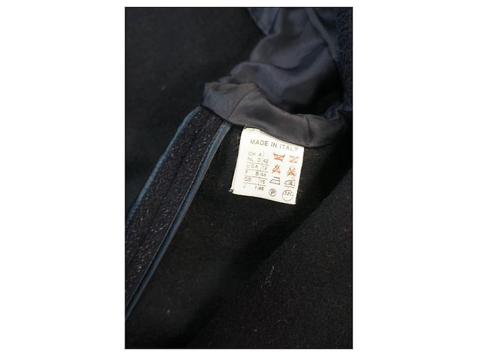 Abrigo de lana de la línea Max Mara Atelier Azul - vista 2