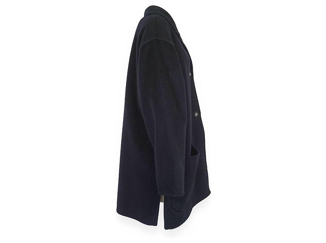 Abrigo de lana de la línea Max Mara Atelier Azul - vista 5