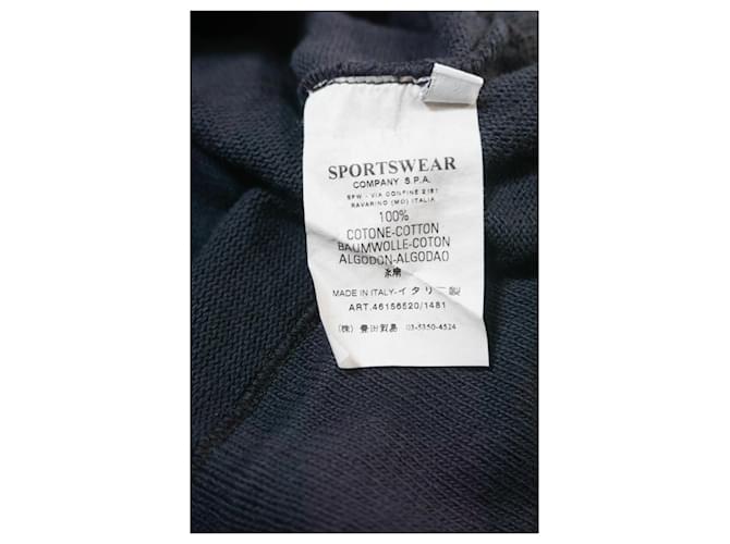 Pullover Stone Island Compass Blu - vista 2