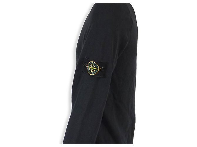 Pullover Stone Island Compass Blu - vista 5