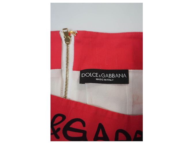 Dolce & Gabbana Falda larga de seda Dolce Gabbana Multicolor - vista 6